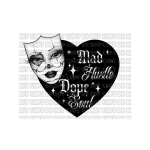 Mad Hustle Heat Transfer Print