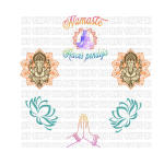 Namaste UVDTF Lid Decal