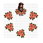 Chicana UVDTF Lid Decal