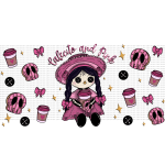 Cafecito Pink Libbey Wrap