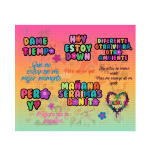 Manana Sera Bonito 1 Tumbler Wrap