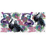 Spring Horror 001 Sublimation Libbey Wrap 16oz