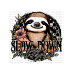 Slow Down UVDTF Decal