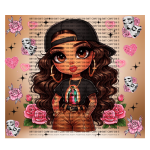 La Morenita02 Tumbler Wrap