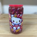 Butterfly 04 Glass Snow globe Cup