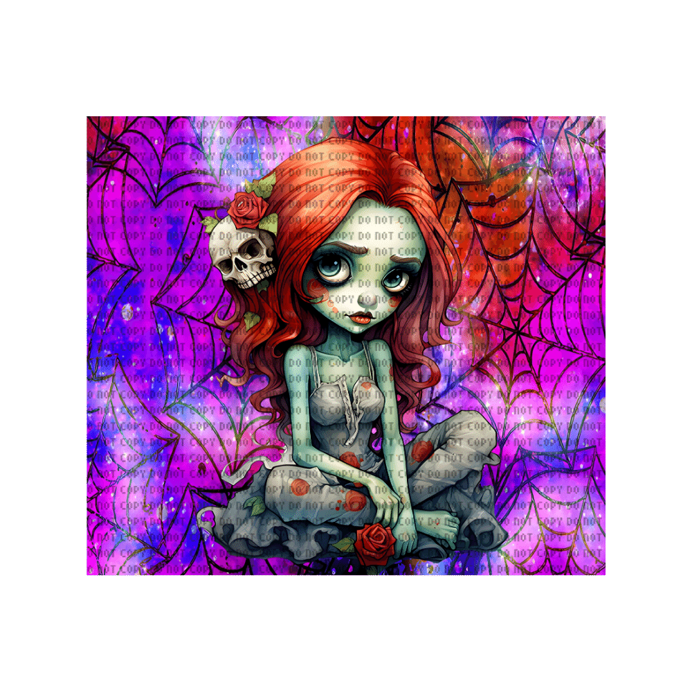 Untitled design - 2024-03-02T210127.420 Zombie B Tumbler Wrap - Image 1