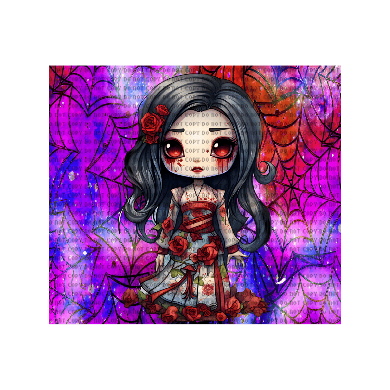 Untitled design - 2024-03-02T210216.017 Zombie M Tumbler Wrap - Image 1