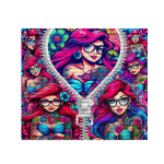 Zipper PA Tumbler Wrap