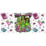 Mean Ghouls Libbey Wrap