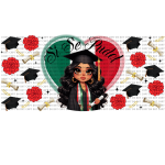 Si Se Pudo! (girl) Sublimation Libbey Wrap 16oz