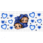 BB Chicana Blue Libbey Wrap