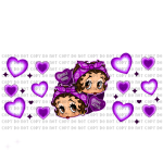 BB Chicana Purple Libbey Wrap