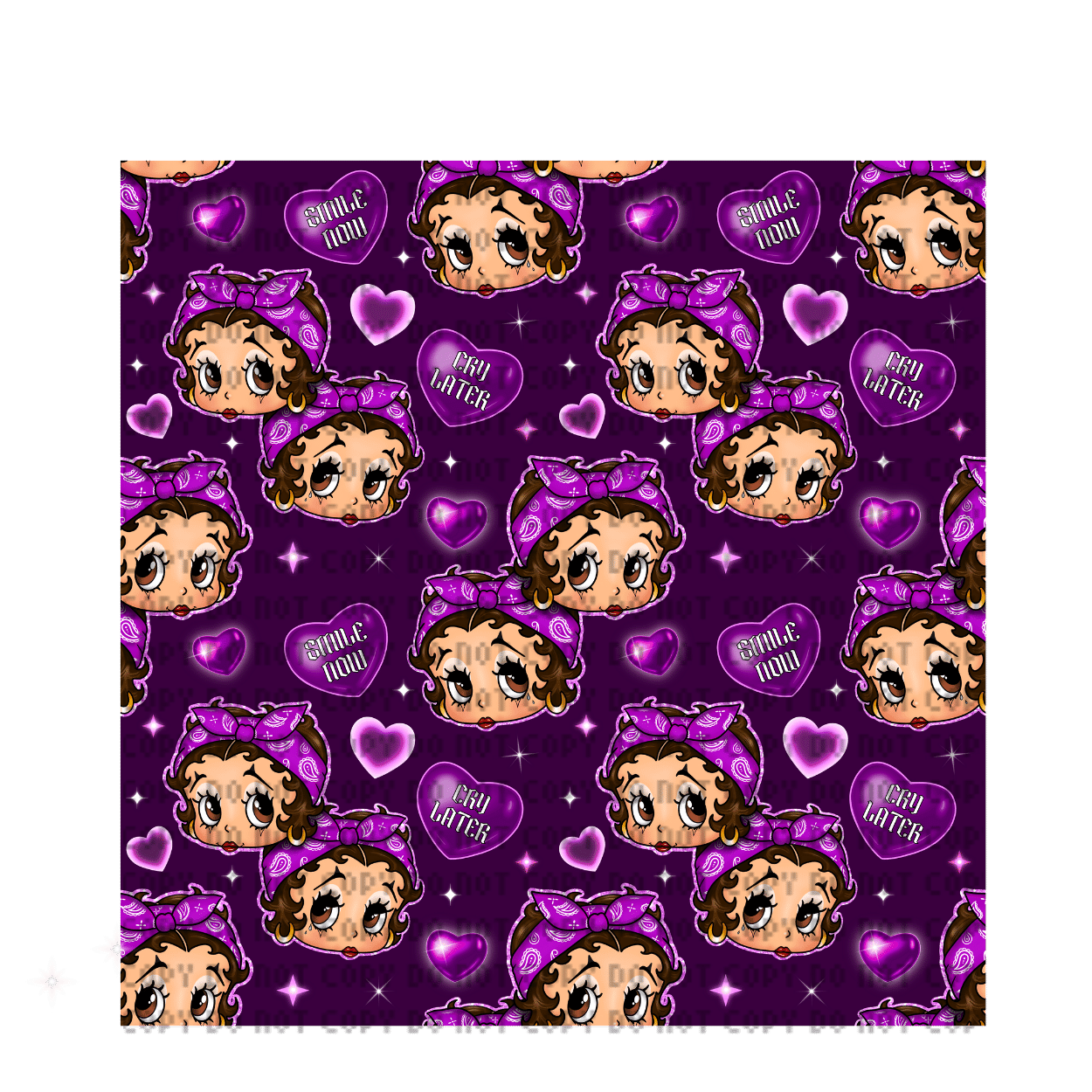 graduation 005 libbey - 2024-03-28T155430.285 BB Chicana Purple Tumbler Wrap - Image 1