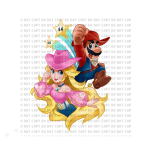 Cowboy M Heat Transfer Print