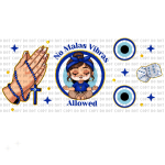 Evil Eye Chicana Sublimation Libbey Wrap 16oz