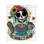 Te Calmas O Te Calmo Heat Transfer Print