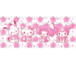 Sakura Friends Libbey Wrap