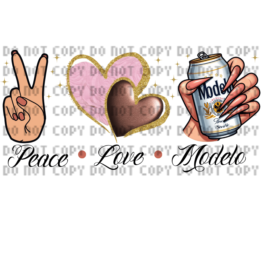 graduation 005 libbey - 2024-04-11T133607.954 Peace Love Modelo Libbey Wrap - Image 1