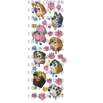 Blue Friends Pen Wrap UVDTF