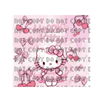 Gata Coquette Tumbler Wrap