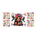 Hummingbird Cafecito 2 Mug Wrap