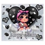 Angel Baby 004 Tumbler Wrap