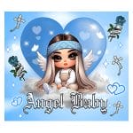 Angel Baby 005 Tumbler Wrap