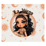 La Virgo Zodiac Tumbler Wrap