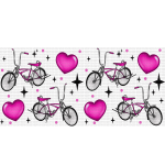 Pink Low Bike Uvdtf Libbey Wrap 16oz