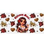 Chicana Soul Uvdtf Libbey Wrap 16oz