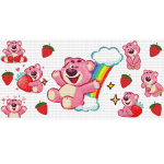 Pink Bear Libbey Wrap
