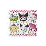 San-Ice Cream Checkered UVDTF