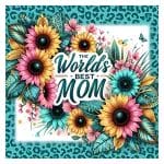 Worlds Best Mom Tumbler Wrap