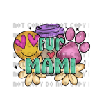 Fur Mami Heat Transfer Print