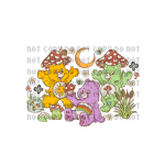 Mushroom CB UVDTF Decal