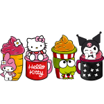 K and Friends Latte Libbey Wrap