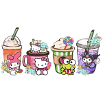 K and Friends Latte2 Libbey Wrap