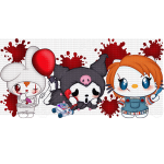 Horror Trio Libbey Wrap