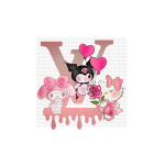 SR Friends Heat Transfer Vinyl Print