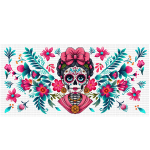 Frida Flowers 3 Libbey Wrap