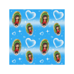 PM Virgencita Blue Tumbler Wrap