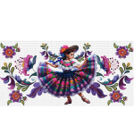 Folklorico 6 Libbey Wrap