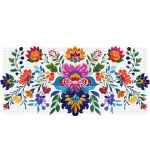 MX Floral 4 Libbey Wrap