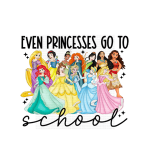 P Go To School UVDTF Decal