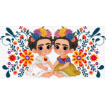 The Two Fridas  Libbey Wrap