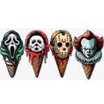 Killer Ice Cream Libbey Wrap UVDTF