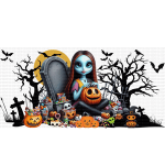 Trick Or Treat Sally Libbey Wrap UVDTF