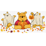 Osito Ghosts Libbey Wrap UVDTF