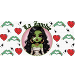 La Zombie Libbey Wrap UVDTF