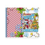 Blue Christmas Tumbler Wrap